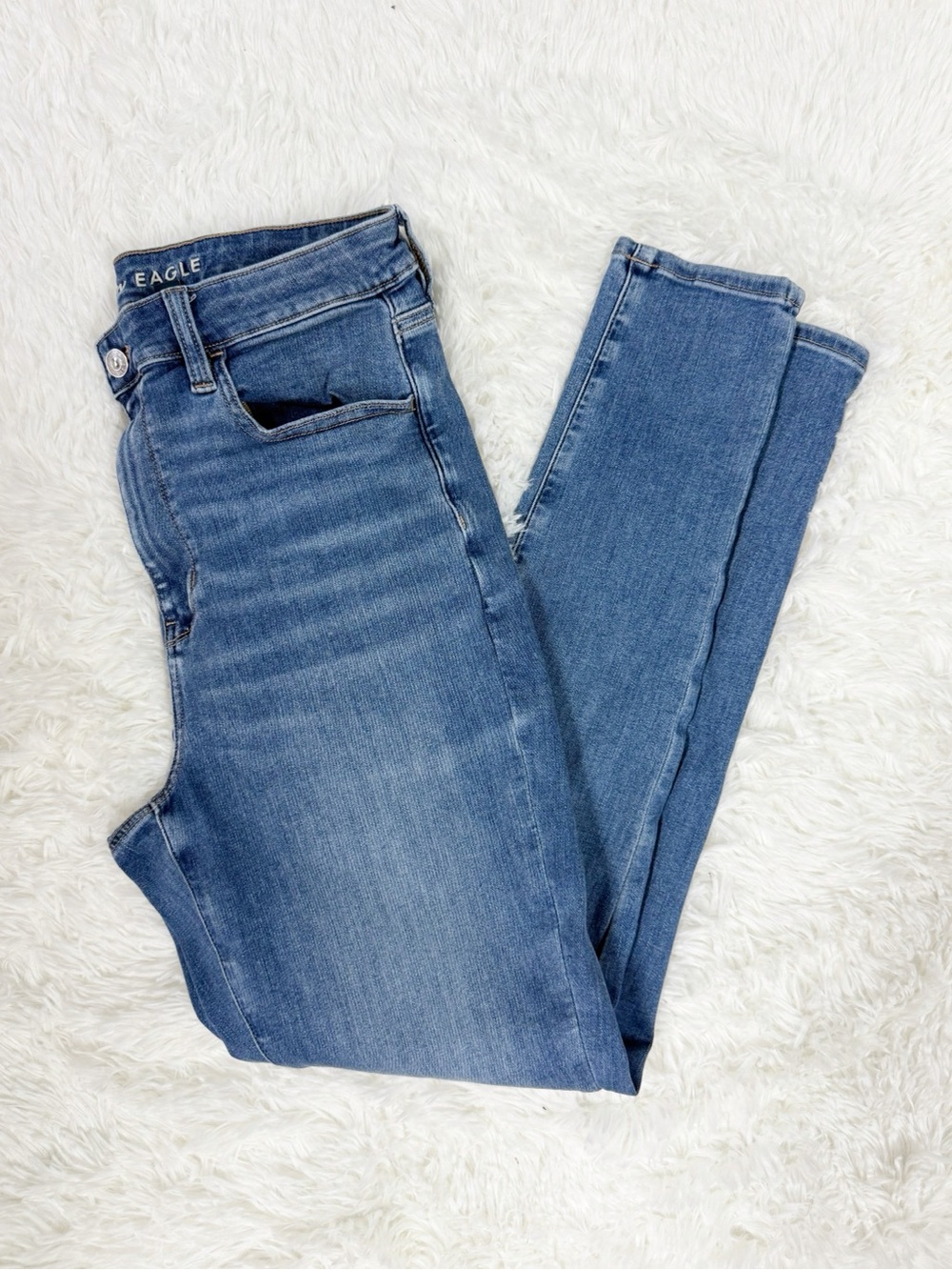 American Eagle Super High-Rise Jegging Jeans Size 14 Next Level Stretch